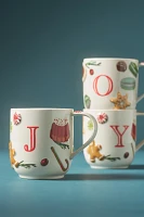 Holifaye Stoneware Monogram Mug