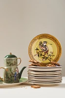 Phannapast Taychamaythakool x Anthropologie Twelve Days of Christmas Stoneware Dessert Plate