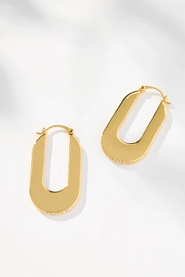 Emma Pills 10PM Hoop Earrings