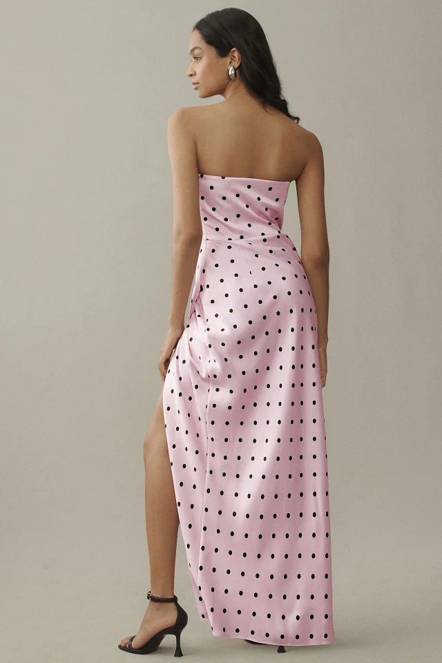 BHLDN Victoria Strapless Side-Slit Maxi Dress at MarketFair Shoppes in  Princeton, NJ