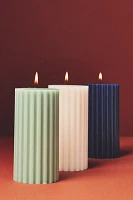 Fluted Pillar Candle