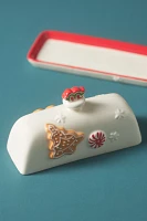 Holifaye Ceramic Stoneware Butter Dish