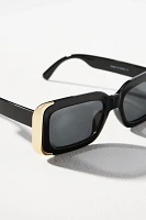 I-SEA Ali Gold-Plated Sunglasses