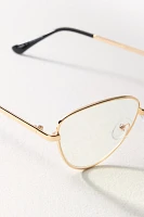 Rimless Cat-Eye Readers