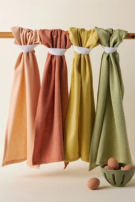 1canoe2 Herringbone Kitchen Towels, Set of 4