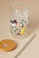 1canoe2 Glass Tumbler with Lid