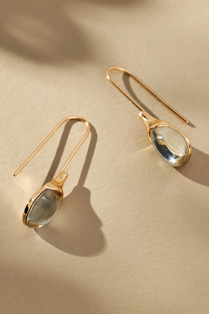 Stone Droplet Earrings