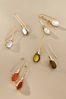 Stone Droplet Earrings