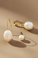 Prairie Pearl Earrings, Set of Three