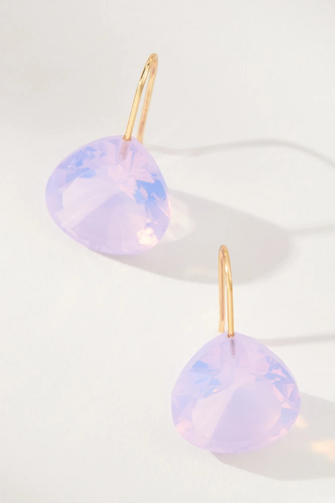 Floating Gemstone Earrings