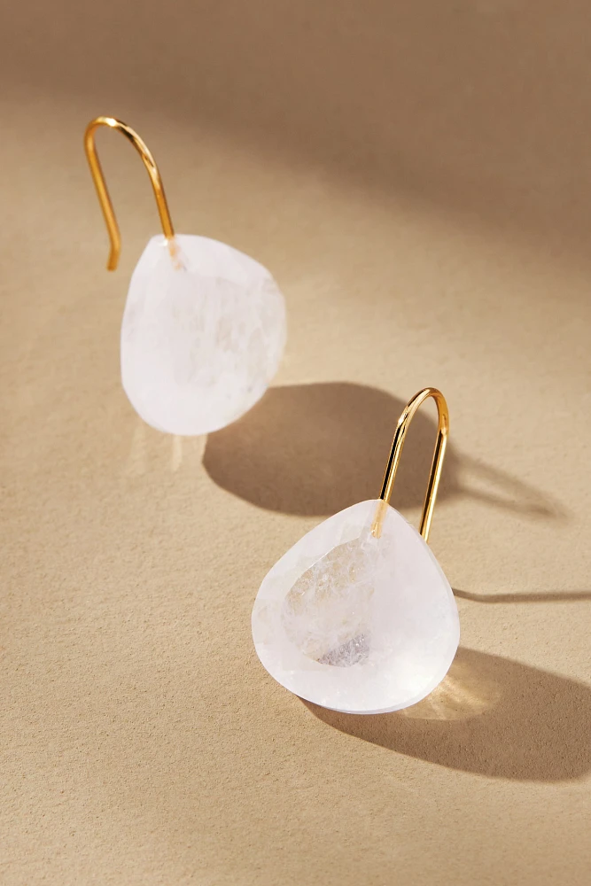 Floating Gemstone Earrings