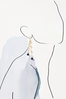 Pearl Tassel Drop Earrings