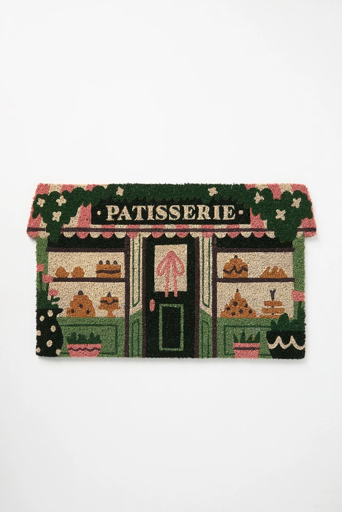 Patisserie Printed Coir Doormat