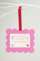 Pink Acrylic Picture Frame Ornament