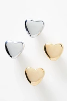 Amor Heart Knobs, Set of 2