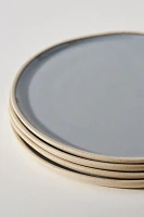 Glazed Garage River Dinner Plates, Set of 4