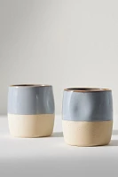 Glazed Garage Cliffs Stoneware, Set of 2, Mugs