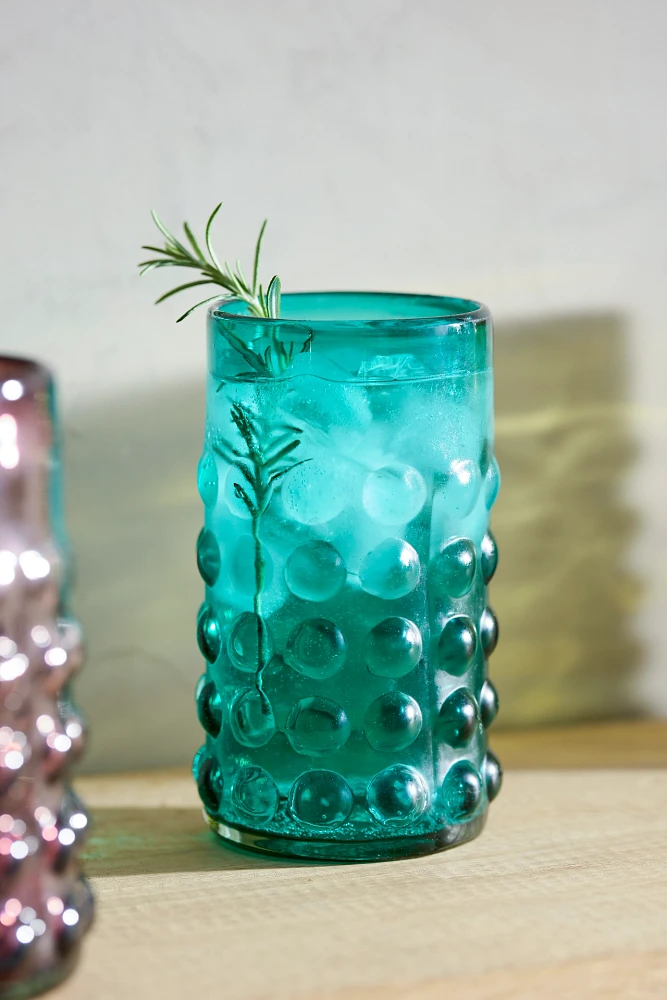 Hobnail Highball Glass