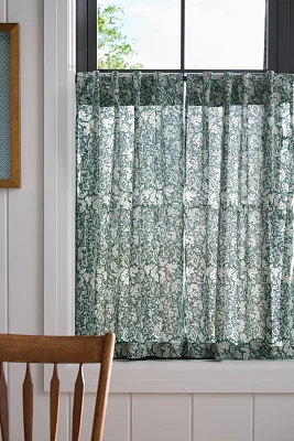 Hyacinth Printed Café Curtains, Set of 2