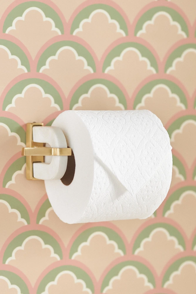 Malou Marble Toilet Paper Holder