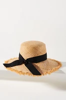 Lucky Zone Straw Boater Hat