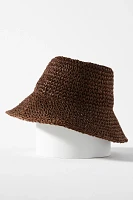 Lucky Zone Straw Bucket Hat