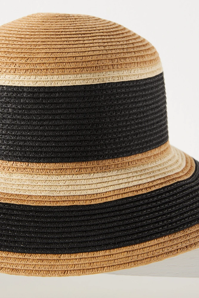 Lucky Zone Striped Bucket Hat