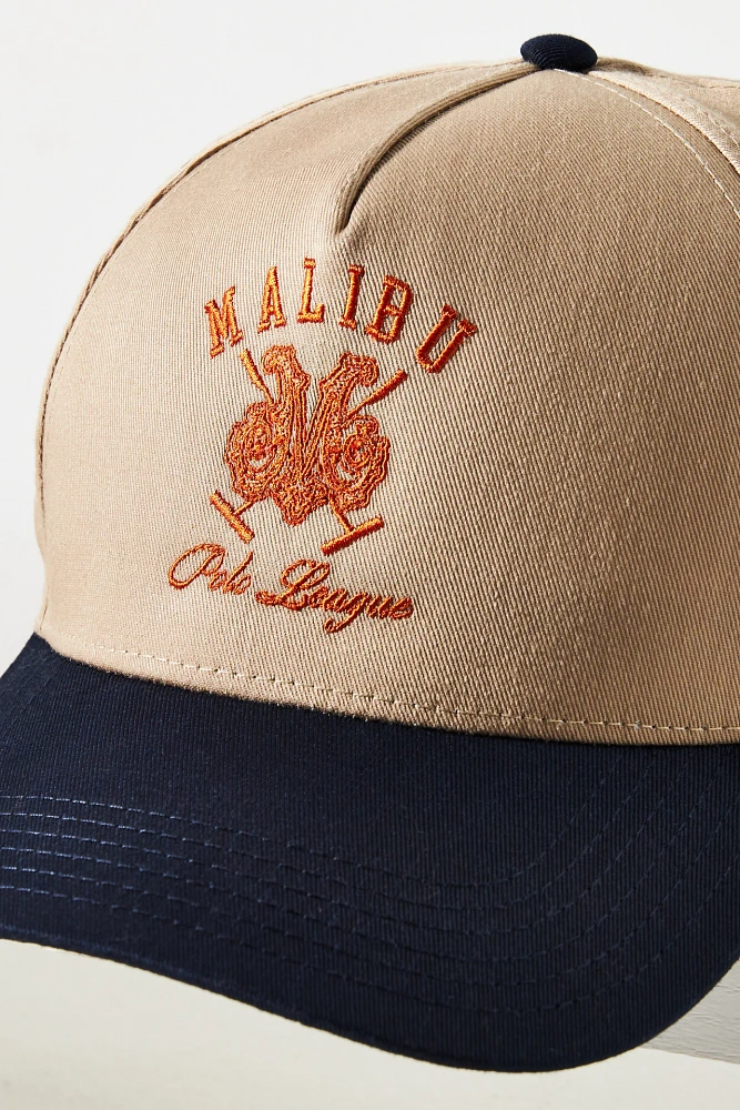 Ascot + Hart Malibu Polo Club Trucker Hat