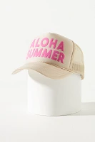 Ascot + Hart Aloha Summer Trucker Hat