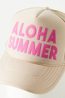 Ascot + Hart Aloha Summer Trucker Hat