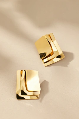 Jackie Mack Poppy Square Post Earrings