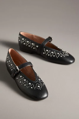 Bibi Lou Studded Mary Jane Flats