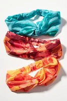 Vibrant Floral Twist Headband