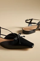 By Anthropologie Bow Slingback Flats