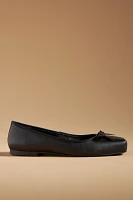 Maeve Square-Toe Ballet Flats