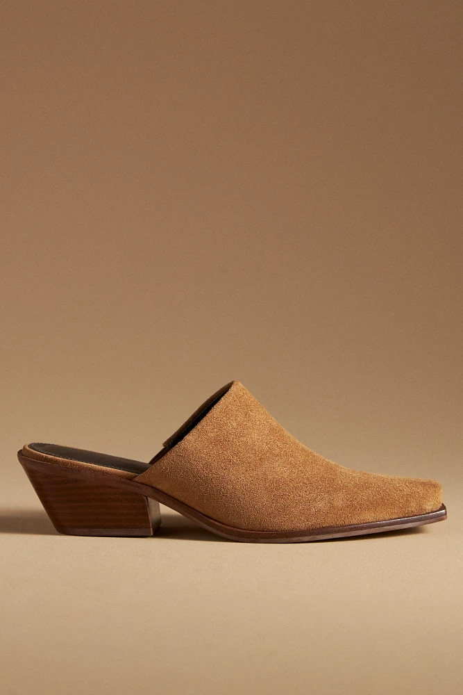 By Anthropologie Western Mules