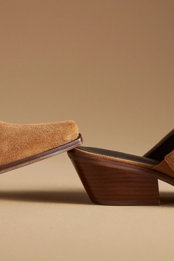 By Anthropologie Western Mules