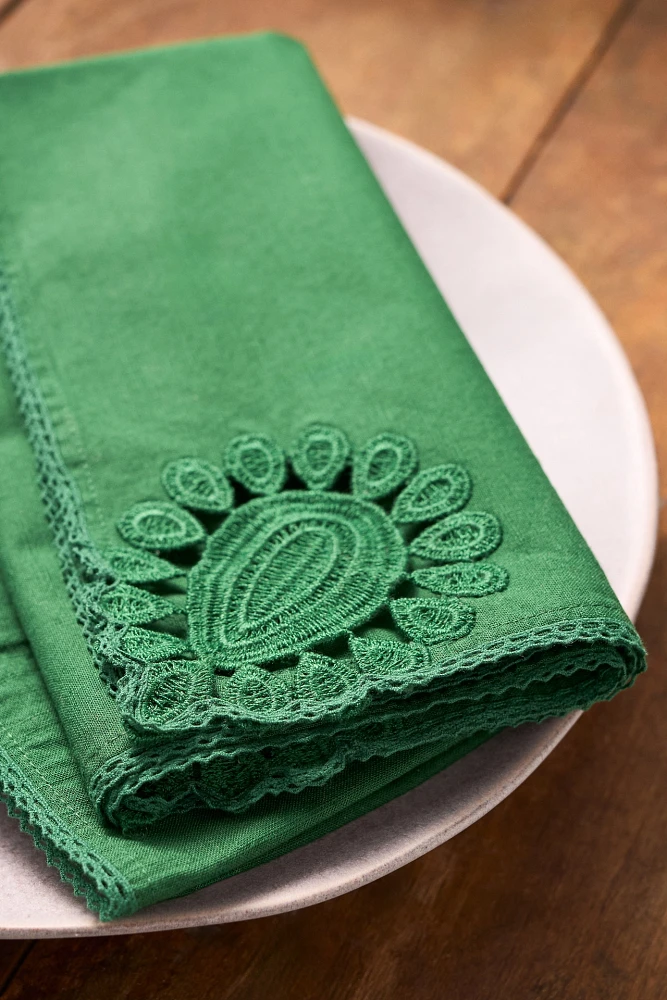 Ines Lace Napkins, Set of 4