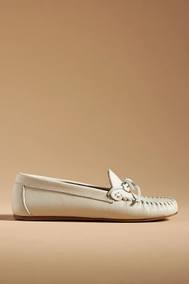 By Anthropologie Bow Driving Loafers