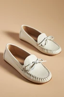 By Anthropologie Bow Driving Loafers