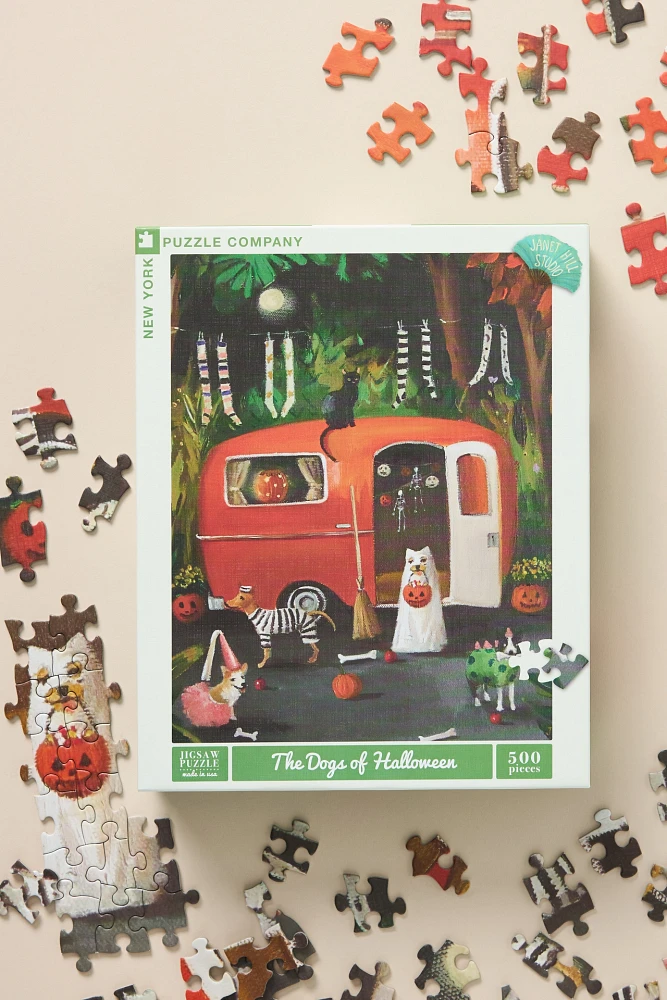 New York Puzzle Company The Dogs of Halloween