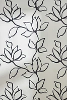 Floral Sketch Wallpaper