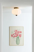 Eloise Glass Flush Mount