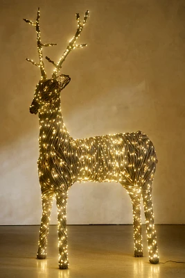 Illuminated LED Vine Reindeer