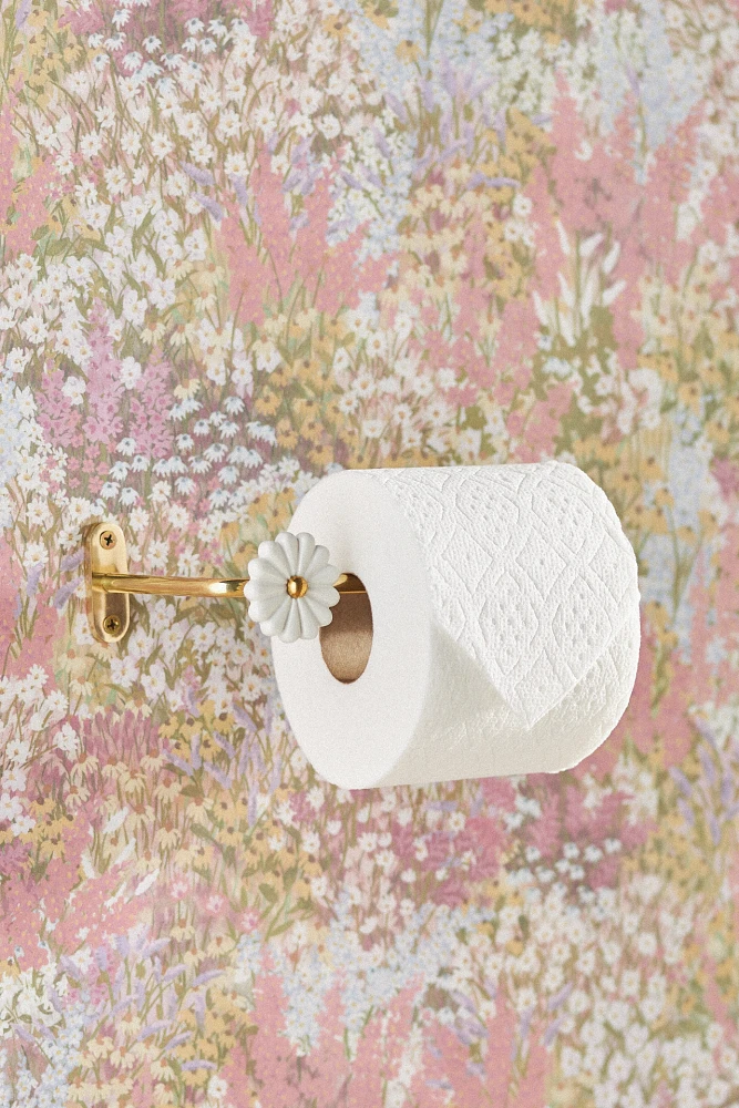 Daisy Flower Toilet Paper Holder