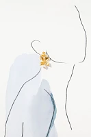 LYNYER Pearl Blossom Drop Earrings