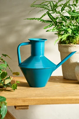 Colorful Steel Watering Can, Teal