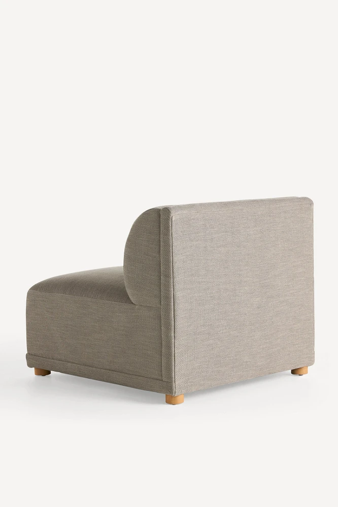 Celine Performance Weave Modular Armless Chair