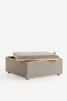 Celine Performance Weave Modular Ottoman