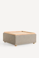 Celine Performance Weave Modular Ottoman